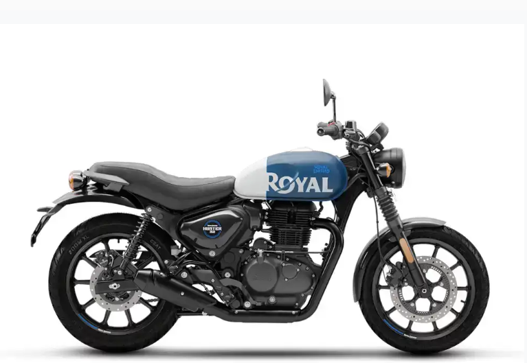 Royal Enfield Hunter 350 (Rebel Blue/Red/Black)